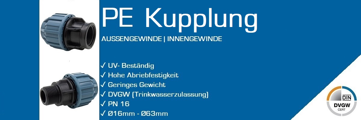 PE Anschlussverschraubung
